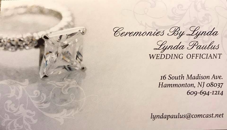 Ceremonies By Lynda in Hammonton NJ