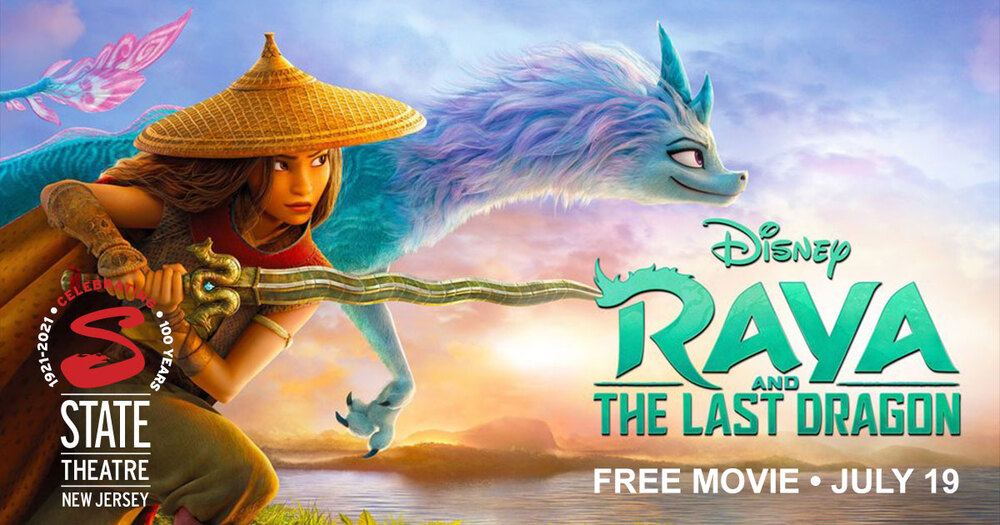 FREE Summer Movies Series: Raya and the Last Dragon, 10:30am
