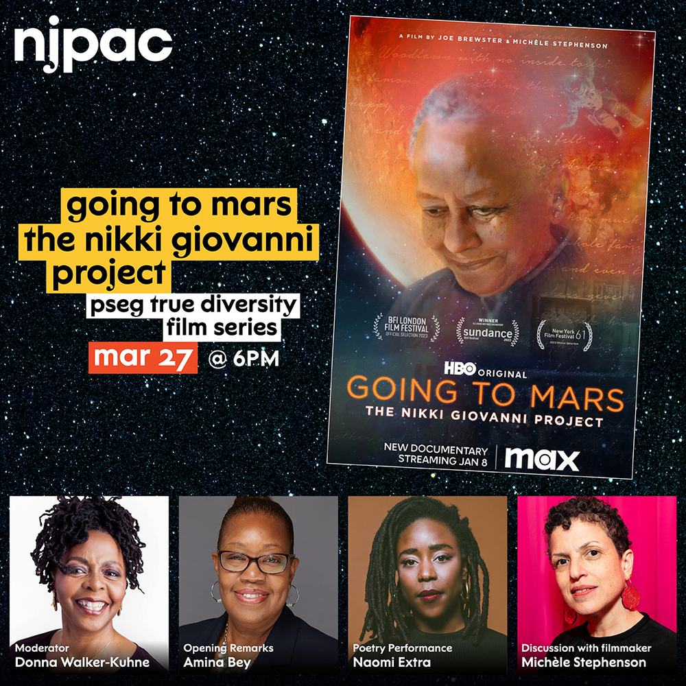 Standing in Solidarity - Going to Mars: The Nikki Giovanni Project Film Screening and Talk Back with Filmmaker, Michèle Stephenson